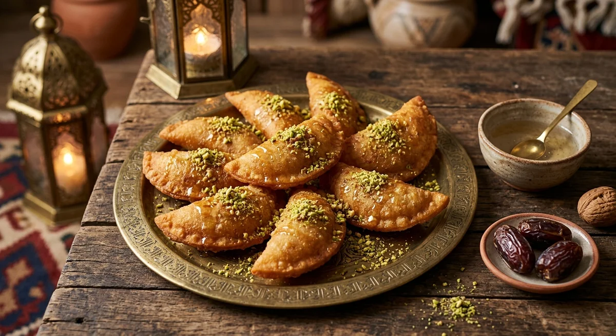 قطايف بالجوز