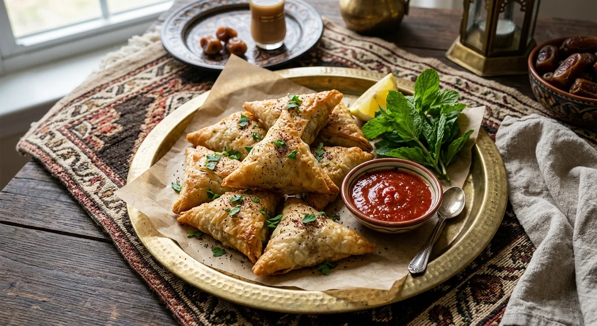 سمبوسة اللحم