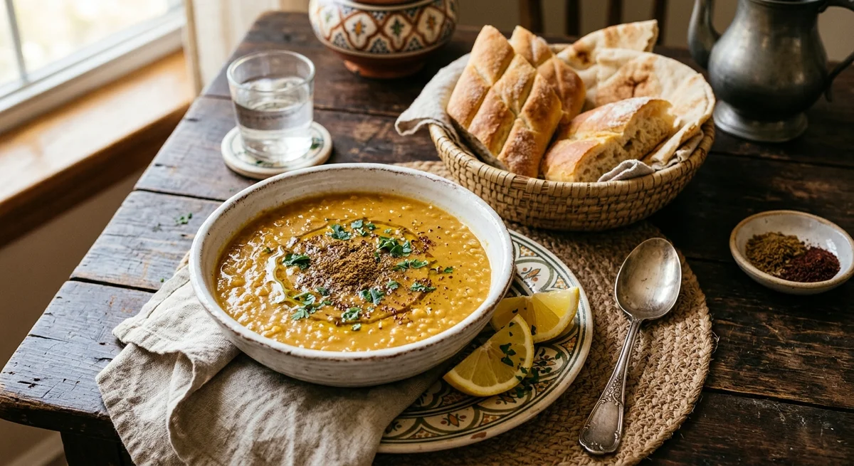 شوربة العدس العراقية