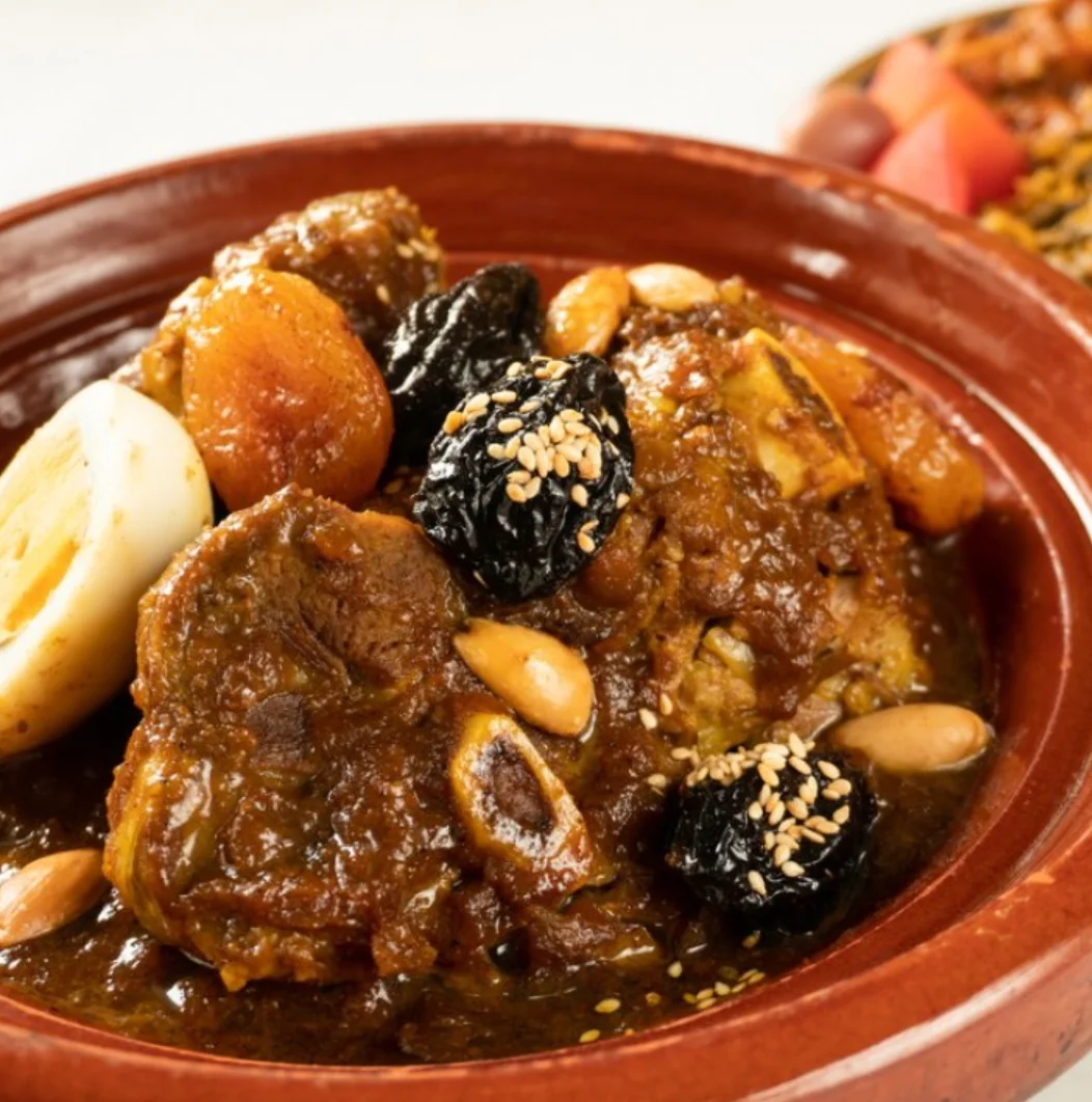 طاجن لحم بالبرقوق المغربي