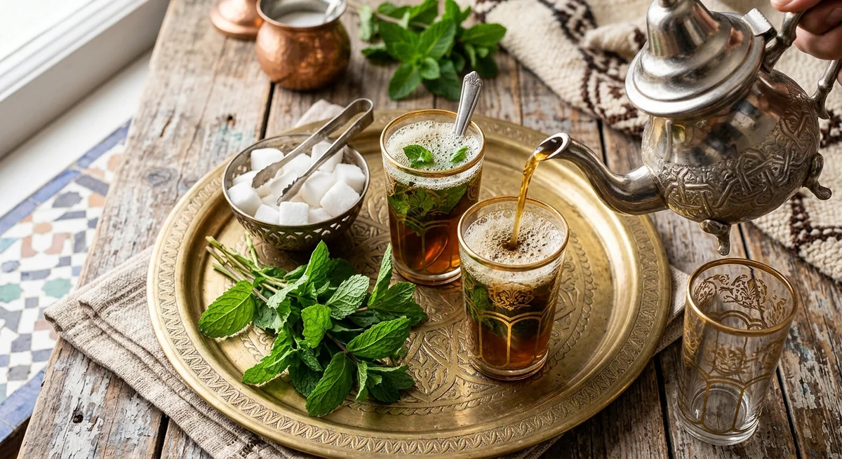 أتاي بالنعناع
