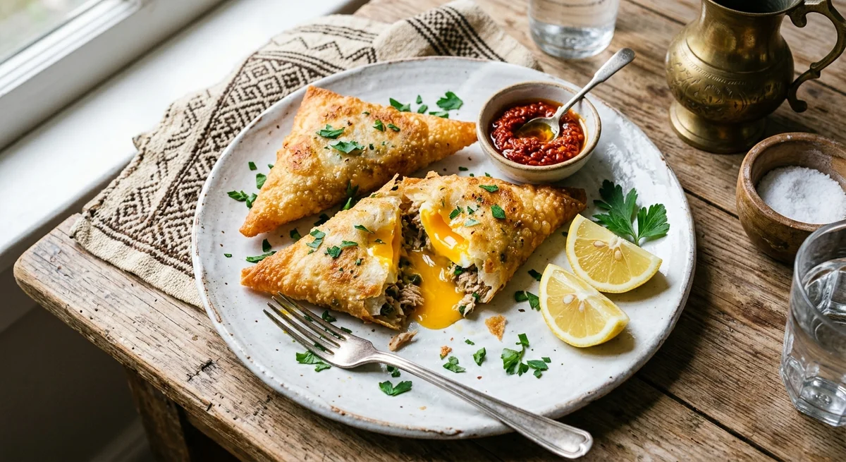 بريك بالبيض والتونة
