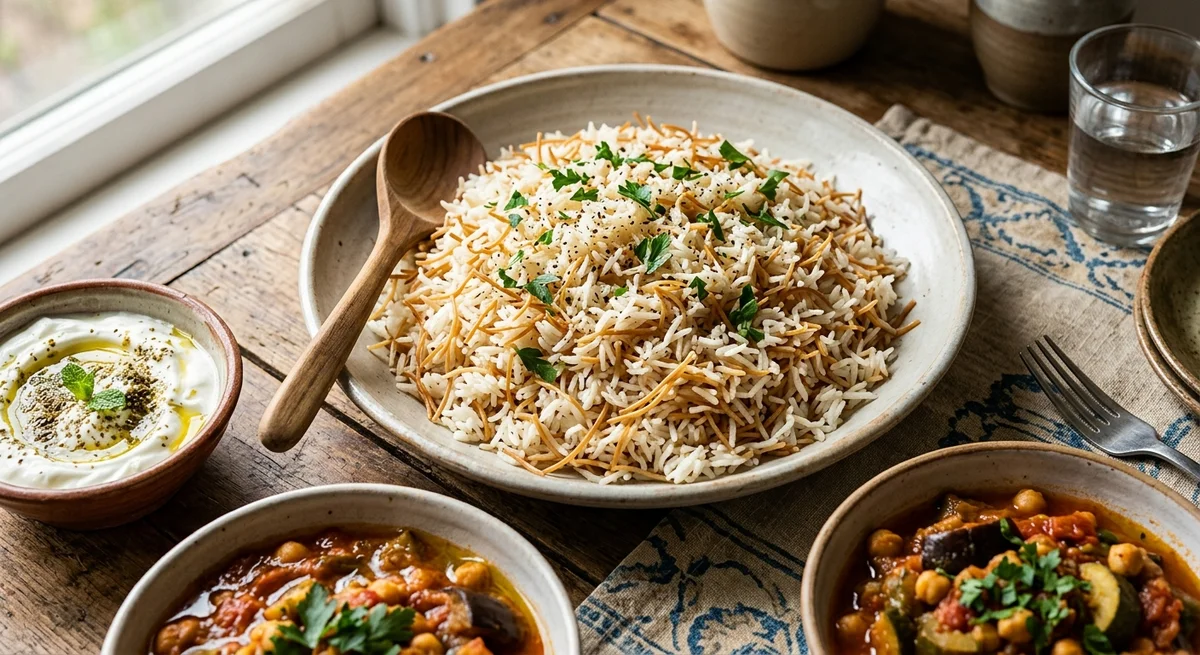 أرز بالشعرية