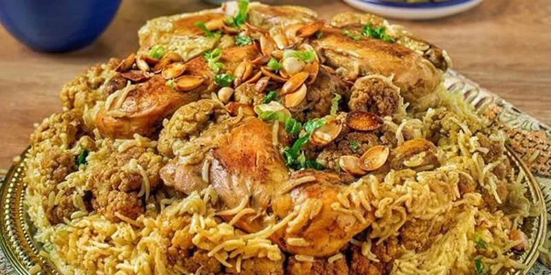 مقلوبة الدجاج